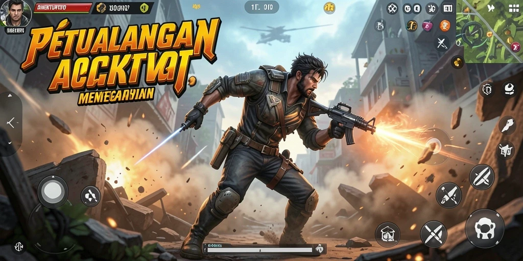 Tampilan gameplay DIREKTURTOTO yang penuh aksi dan tantangan.
