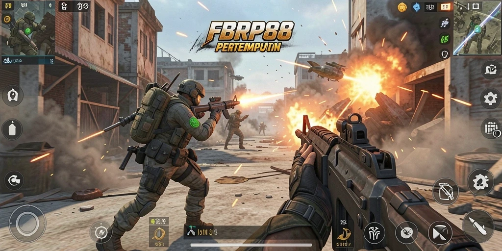 Tampilan luar biasa dari gameplay FBRP88 dengan aksi seru pertempuran.
