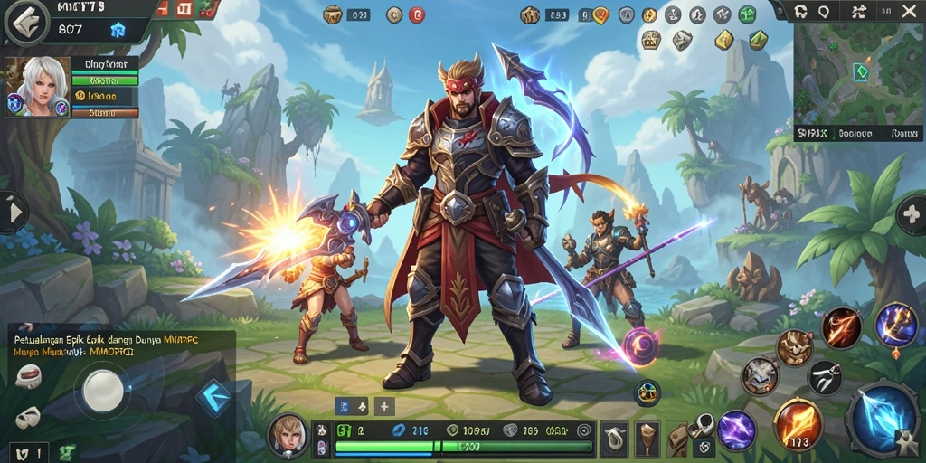 Gameplay seru dalam MT777 dengan grafis luar biasa.