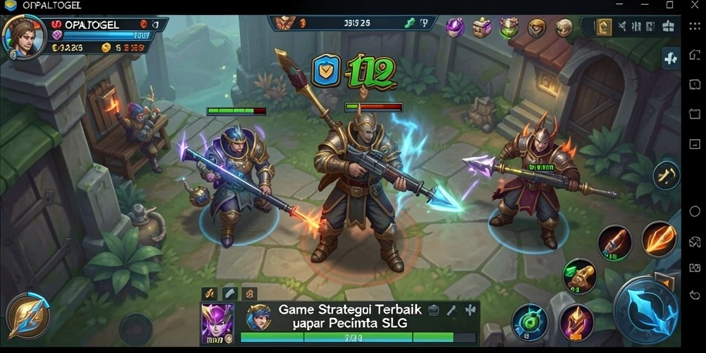 Tampilan gameplay SLG yang menarik dan mendalam di OPALTOGEL.