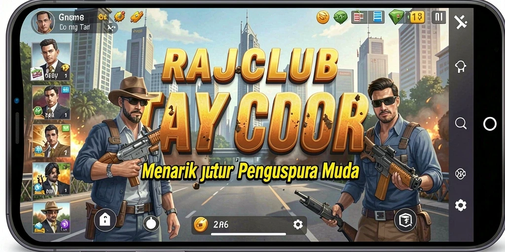 Gameplay mengelola klub yang seru dan menarik