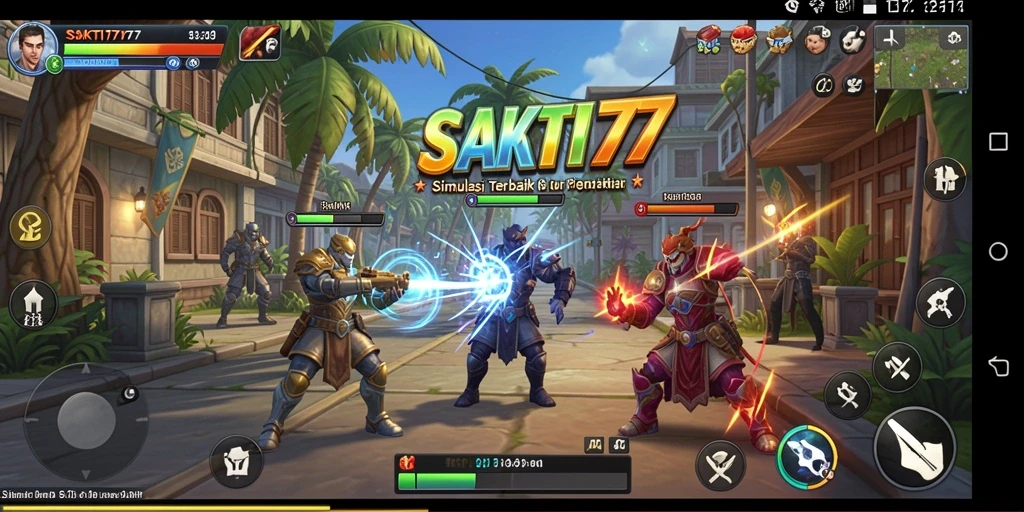Tangkapan layar SAKTI77 menampilkan gameplay simulasi yang seru dan mengasyikkan.