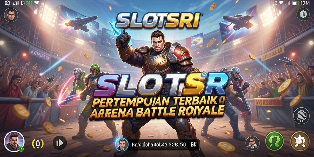 Tampilan permainan SLOTSRI yang mendebarkan dalam pertempuran Battle Royale.