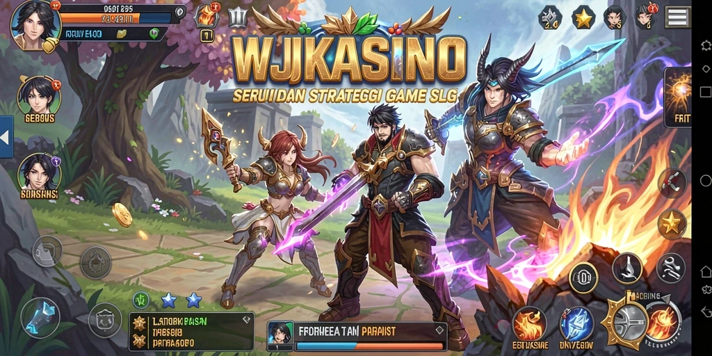 Tampilan gameplay menarik dari WJKASINO dengan banyak elemen strategi.